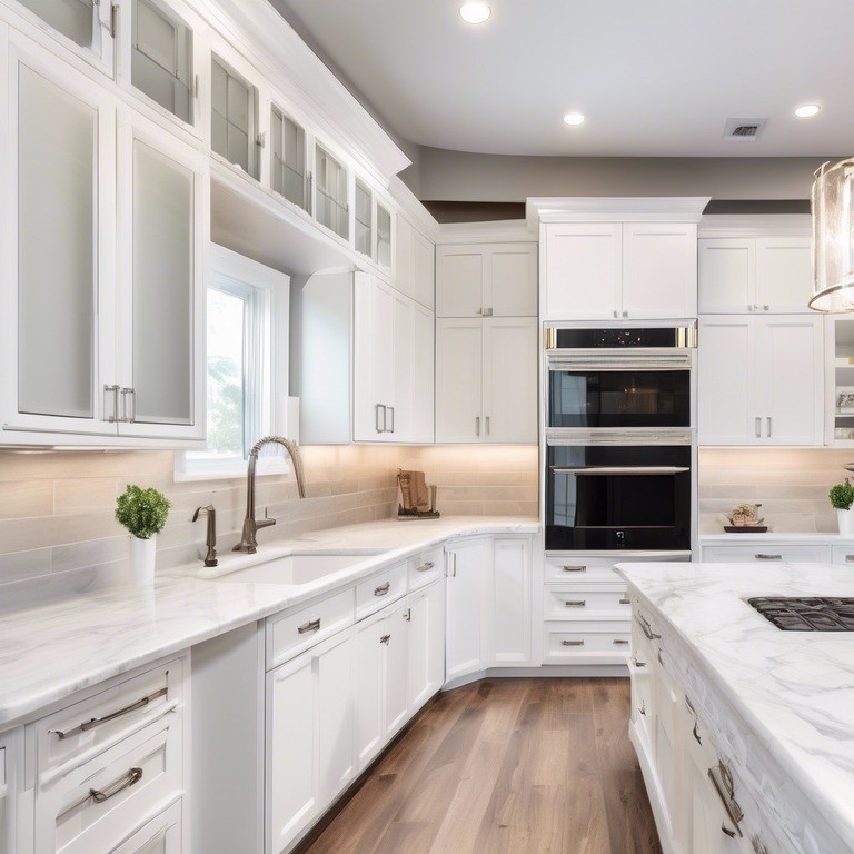 White Shaker Cabinets | Raider Flooring