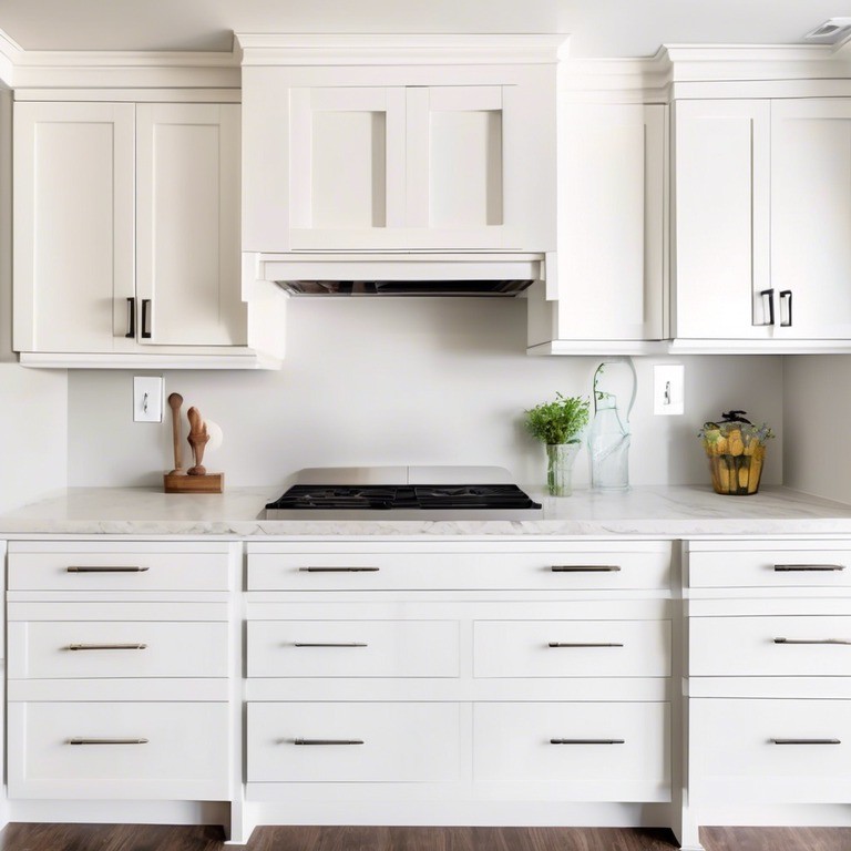 White Shaker Cabinets | Raider Flooring